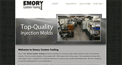 Desktop Screenshot of emorycustomtooling.com